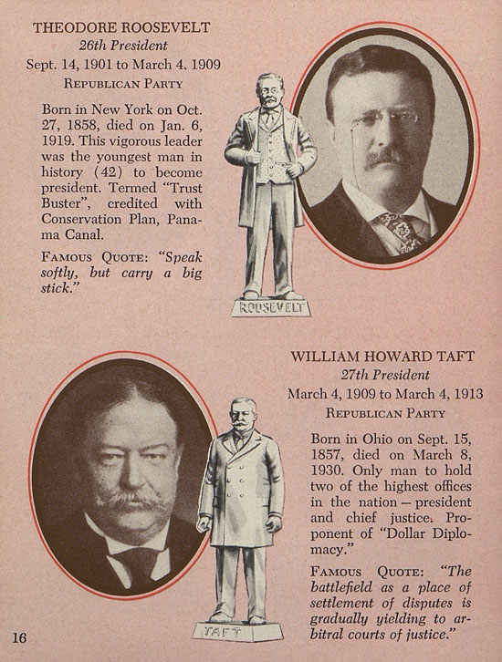 Seite 16 Louis Marx American Presidents in Miniature 1958