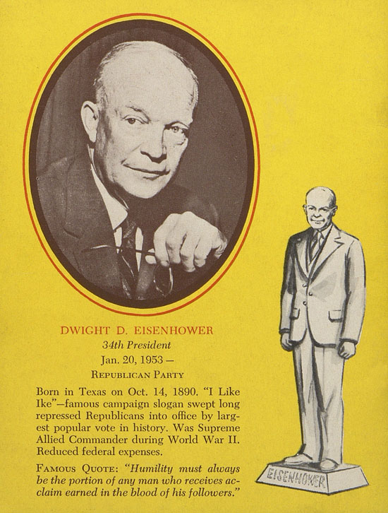 Seite 20 Louis Marx American Presidents in Miniature 1958
