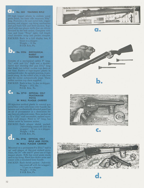 Louis Marx catalog 1969