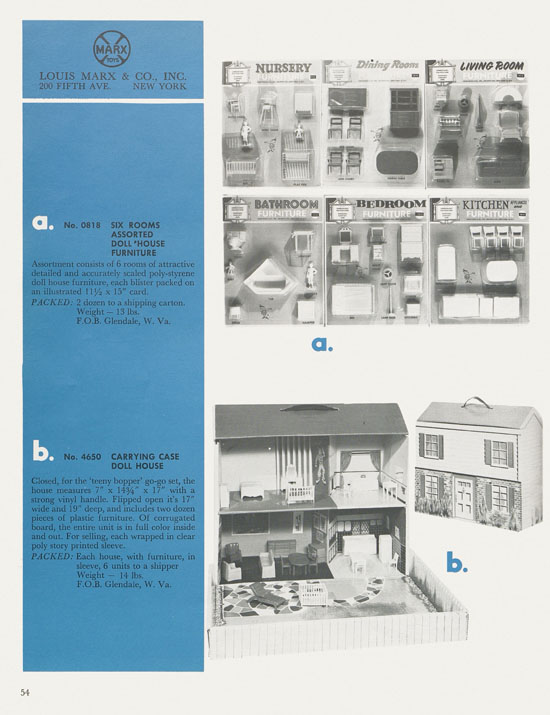 Louis Marx catalog 1969