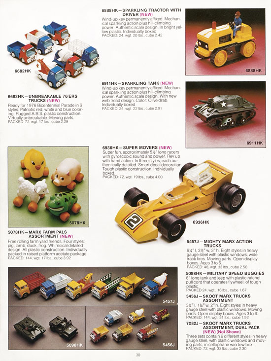 Marx Toys Katalog 1975