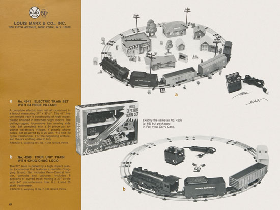 Marx Toys catalog Our Fiftieth Year 1970