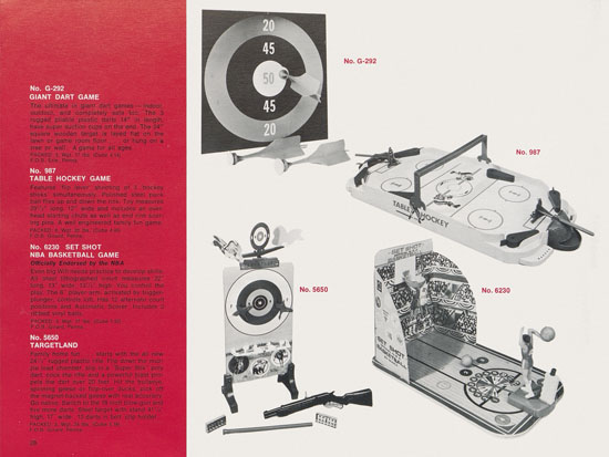 Marx Toys catalog 1972