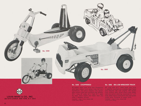 Marx Toys catalog 1972