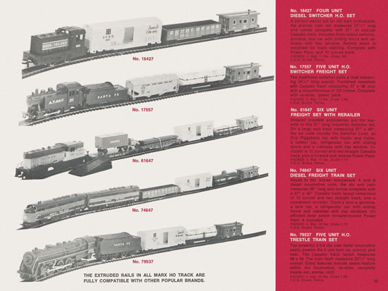 Marx Toys catalog 1972