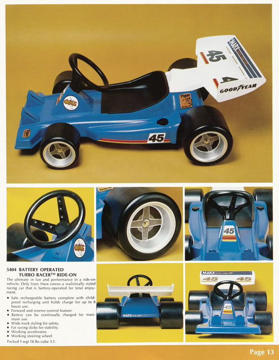 Marx toys catalog 1978