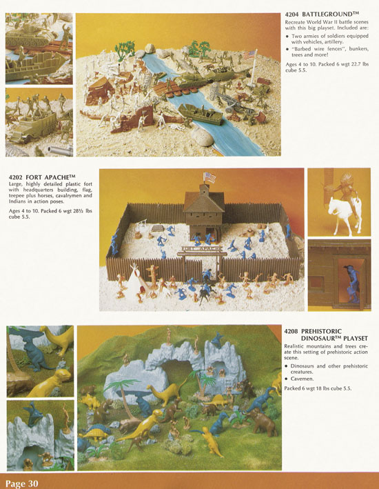 Marx toys catalog 1978