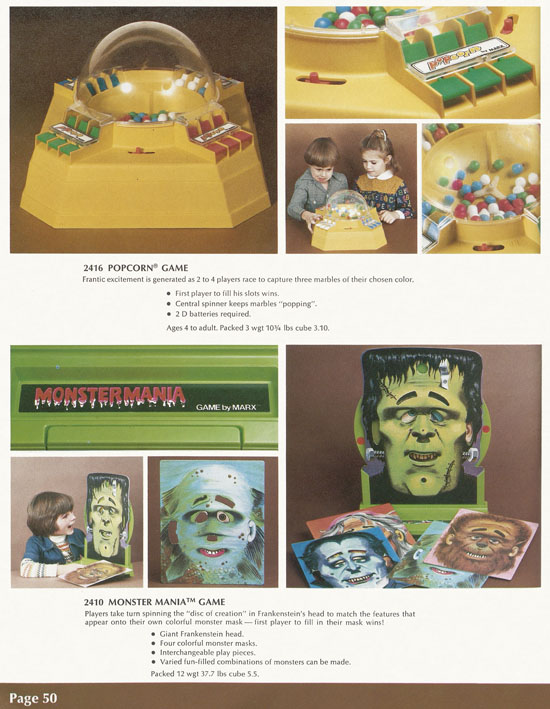 Marx toys catalog 1978