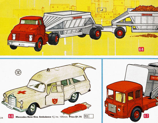 Matchbox Katalog 1969