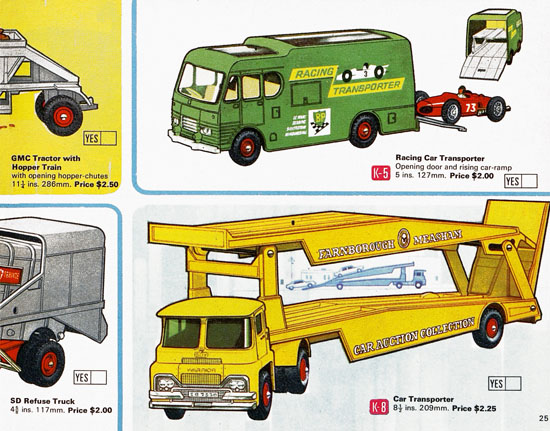 Matchbox Katalog 1969