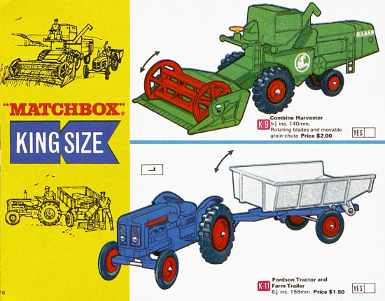 Matchbox Katalog 1969