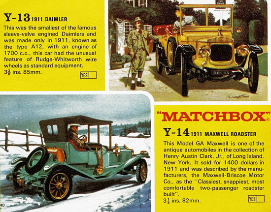 Matchbox Katalog 1969