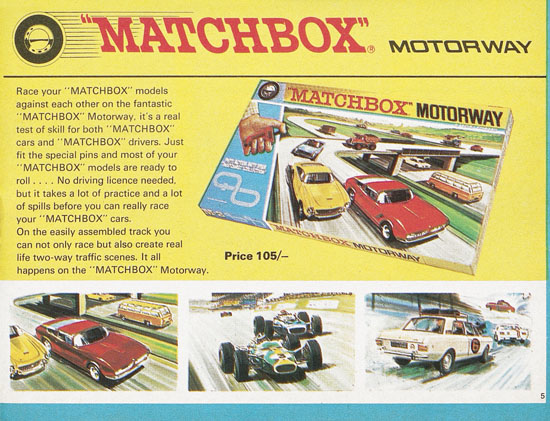 Matchbox Katalog 1970