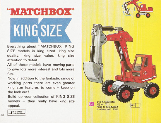 Matchbox Katalog 1970