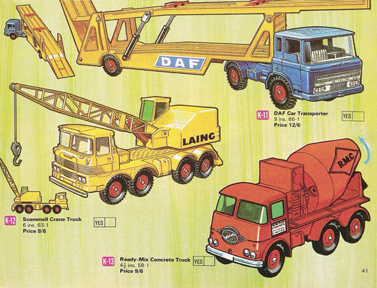 Matchbox Katalog 1970