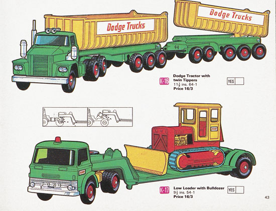 Matchbox Katalog 1970