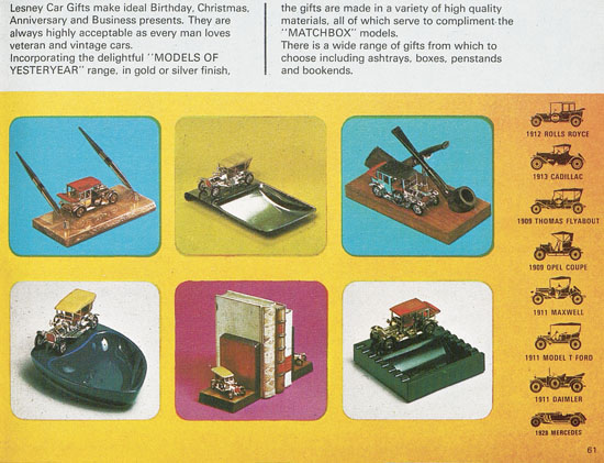 Matchbox Katalog 1970