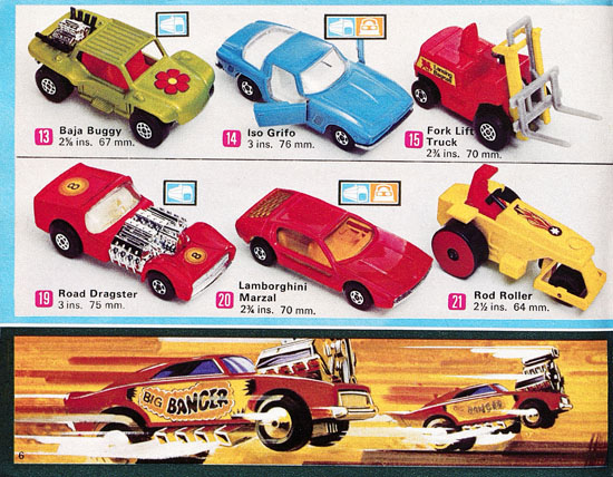 Seite 6 Matchbox Katalog 1973