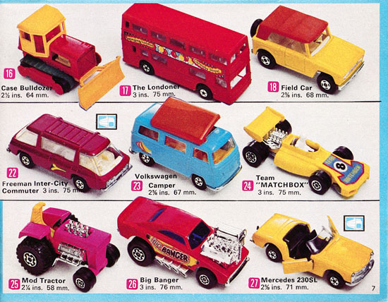 Seite 7 Matchbox Katalog 1973