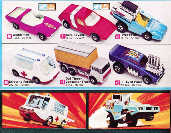 Seite 10 Matchbox Katalog 1973