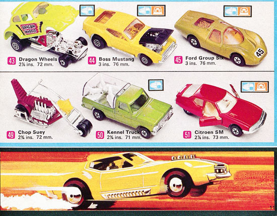 Seite 11 Matchbox Katalog 1973