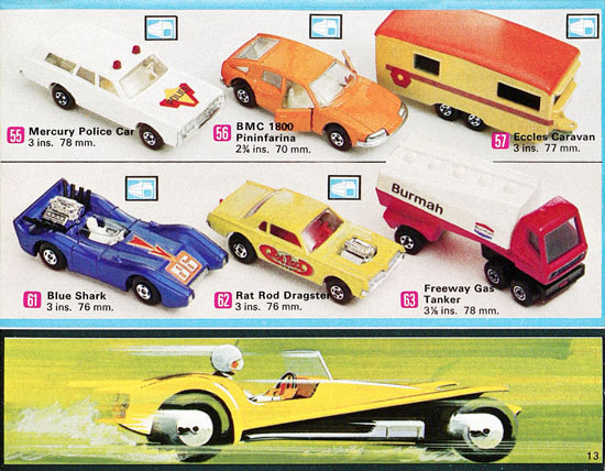 Seite 13 Matchbox Katalog 1973