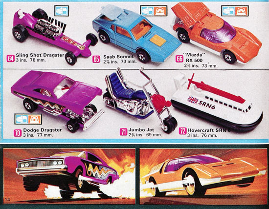 Seite 14 Matchbox Katalog 1973