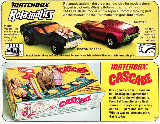 Seite 17 Matchbox Katalog 1973