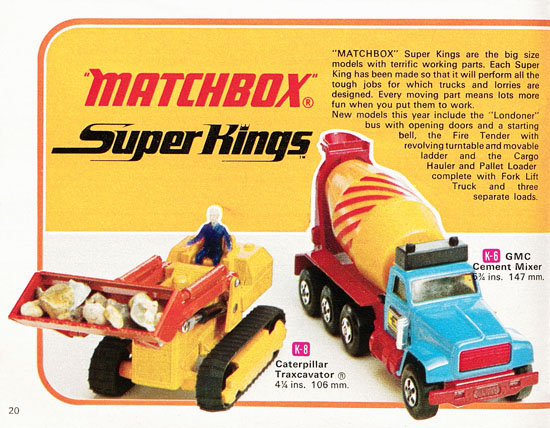 Seite 20 Matchbox Katalog 1973