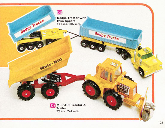 Seite 21 Matchbox Katalog 1973