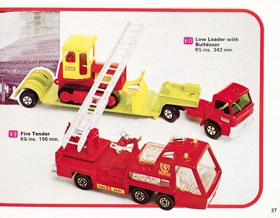 Seite 27 Matchbox Katalog 1973