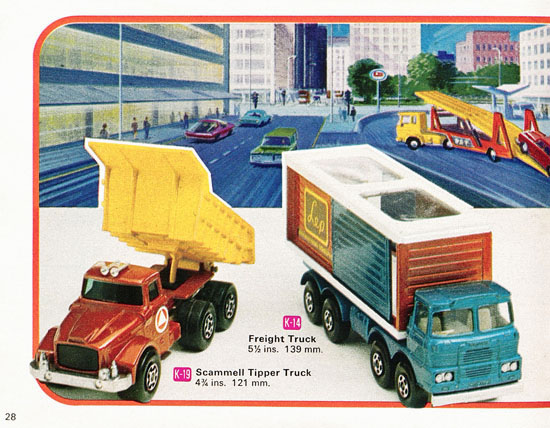 Seite 28 Matchbox Katalog 1973