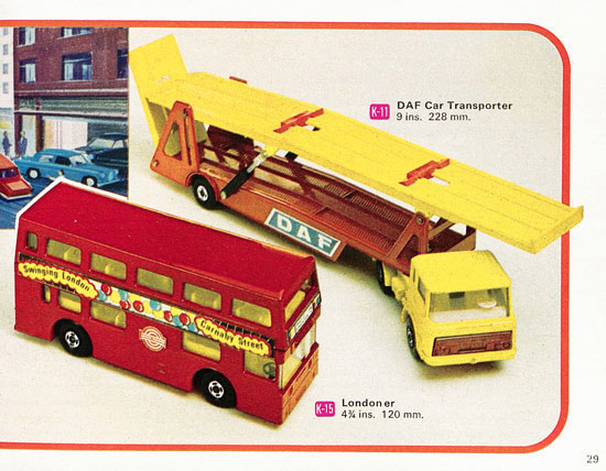 Seite 29 Matchbox Katalog 1973