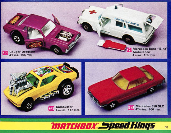 Matchbox Katalog 1973