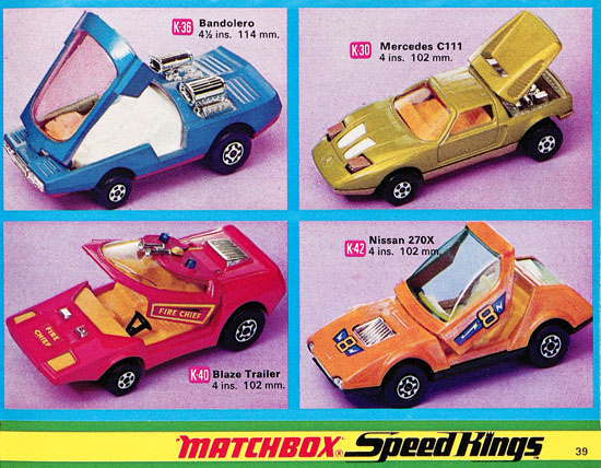 Seite 39 Matchbox Katalog 1973