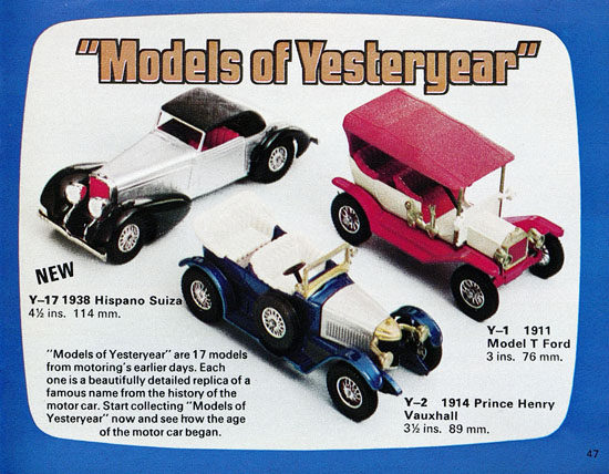 Seite 47 Matchbox Katalog 1973