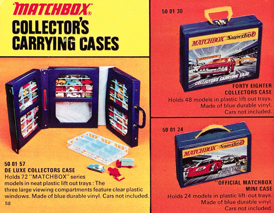 Seite 58 Matchbox Katalog 1973