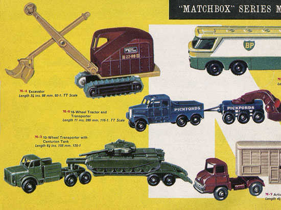 Seite 12 Matchbox Katalog 1963 International Pocket Catalogue 2d