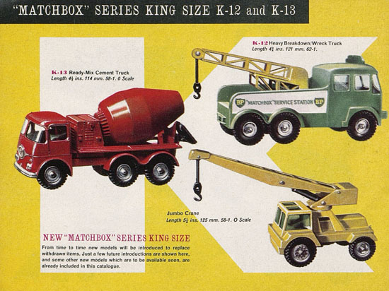 Seite 18 Matchbox Katalog 1963 International Pocket Catalogue 2d