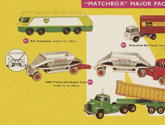 Seite 16 Matchbox Collectors catalogue USA Edition 1965
