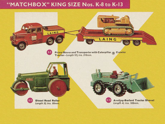 Seite 22 Matchbox Collectors catalogue USA Edition 1965
