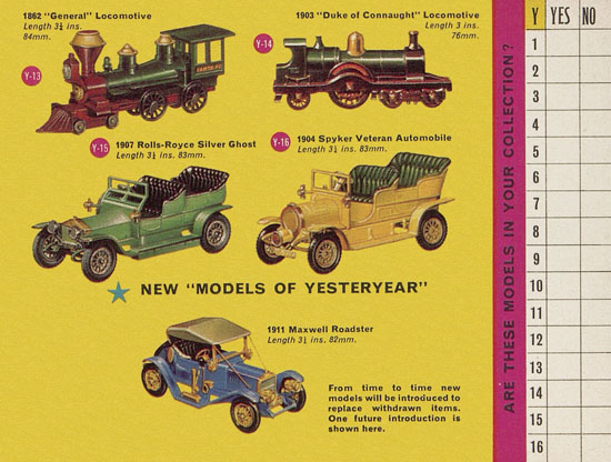 Seite 27 Matchbox Collectors catalogue USA Edition 1965
