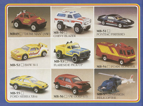 Matchbox Collectors Catalogue 1986-1987