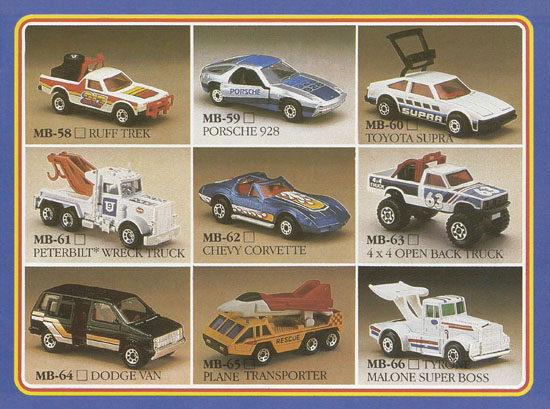 Matchbox Collectors Catalogue 1986-1987