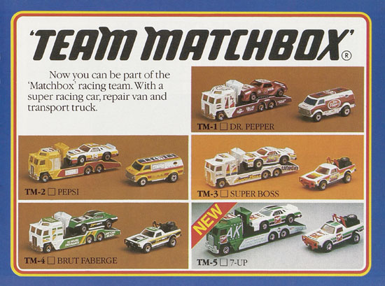 Matchbox Collectors Catalogue 1986-1987