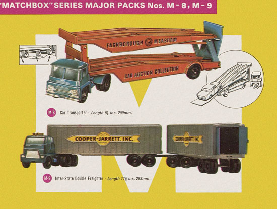 Seite 18 Matchbox Collectors catalogue USA Edition 1964