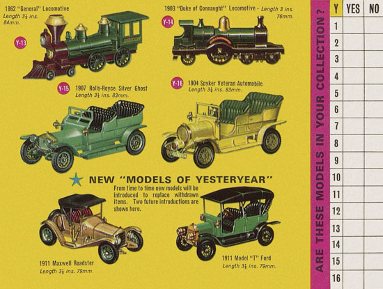 Seite 27 Matchbox Collectors catalogue USA Edition 1964
