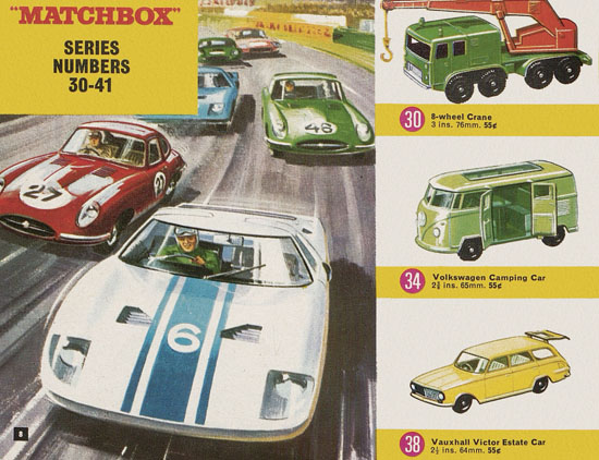Seite 8 Matchbox Collectors Guide USA Edition 1966