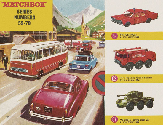 Seite 12 Matchbox Collectors Guide USA Edition 1966