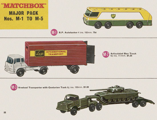 Seite 22 Matchbox Collectors Guide USA Edition 1966